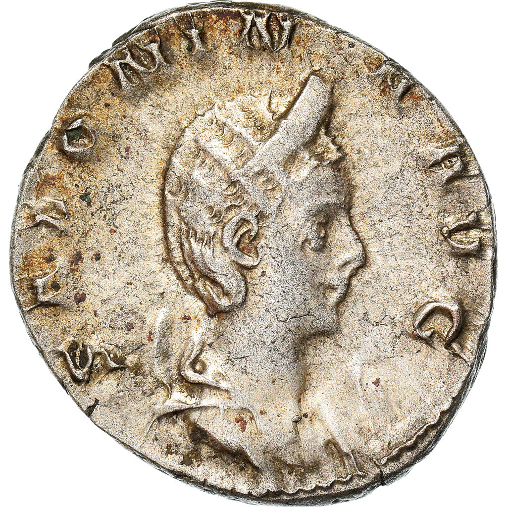 Coin, Salonina, Antoninianus, 257-258, Trier or Cologne, EF(40-45), Billon