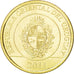 URUGUAY, 2 Pesos Uruguayos, 2011, KM #136, MS(63), Brass Plated Steel, 23, 4.44