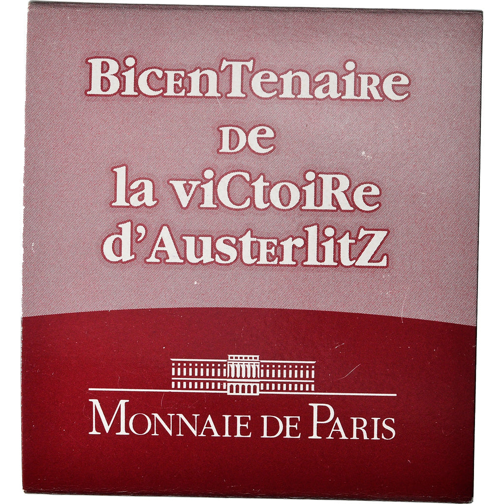 France, 1-1/2 Euro, Battle of Austerlitz, 2005, Paris, Proof, MS(65-70), Silver