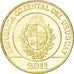 Munten, Uruguay, 5 Pesos Uruguayos, 2011, UNC-, Brass plated steel, KM:137