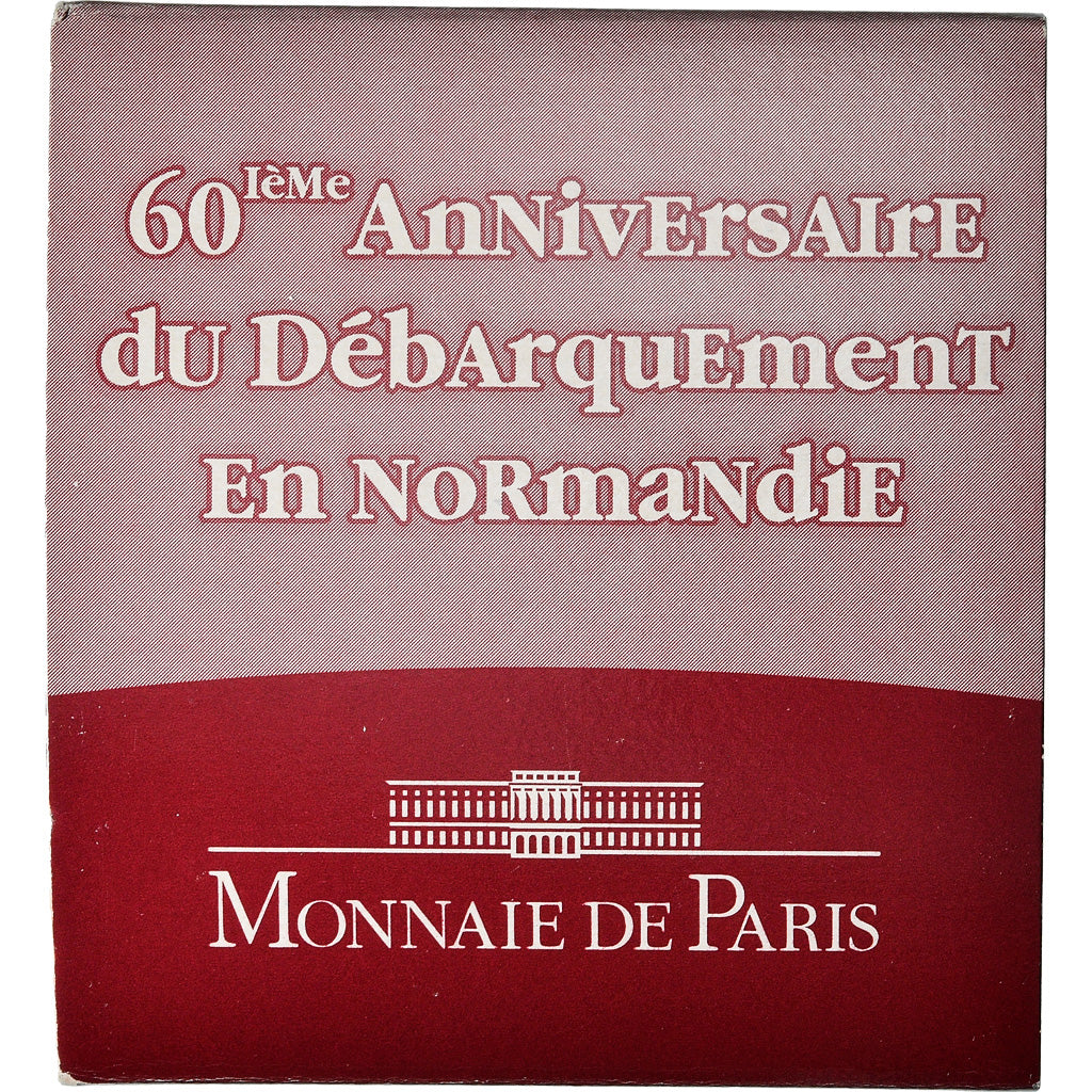 Frankreich, 1-1/2 Euro, 6 Juin 1944 - Débarquement De Normandie, 2004, Paris