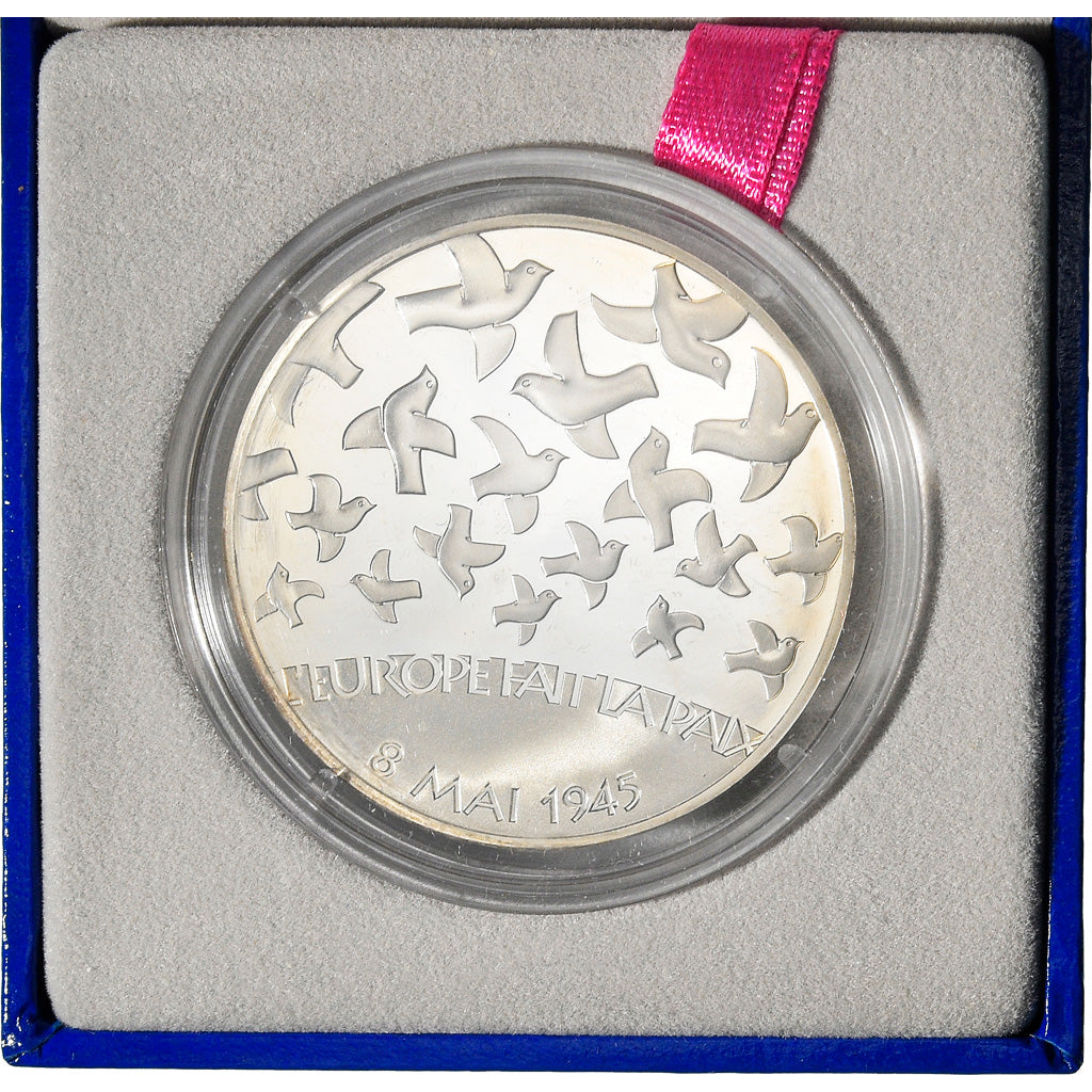 France, 1-1/2 Euro, End of the Second World War, 2005, Paris, Proof, MS(65-70)