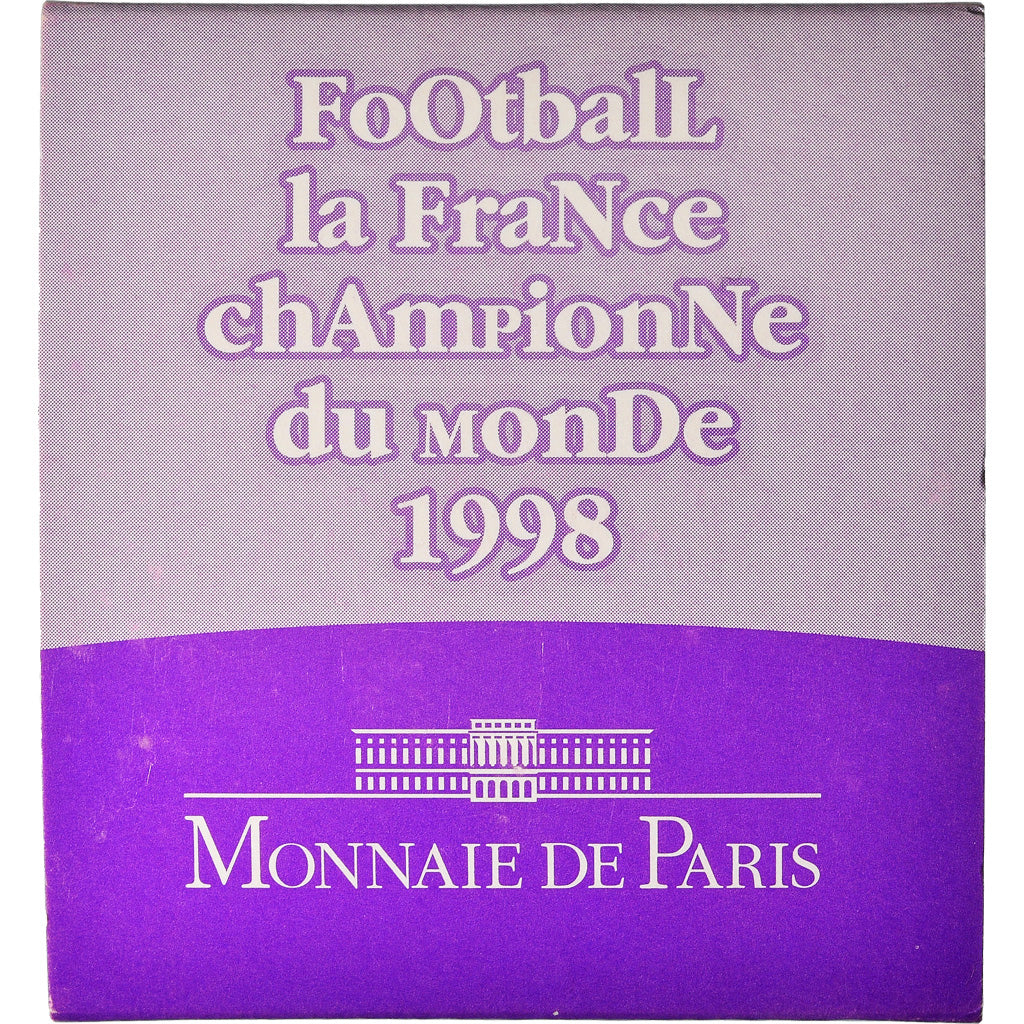 France, 1-1/2 Euro, Coupe du monde FIFA 2006, 2005, Paris, Proof, FDC, Argent