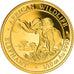 Coin, Somalia, Elephant, 100 Shillings, 2016, 1/10 Oz, MS(65-70), Gold