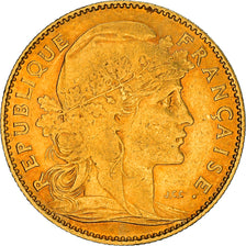 Coin, France, Marianne, 10 Francs, 1901, Paris, VF(30-35), Gold, KM:846