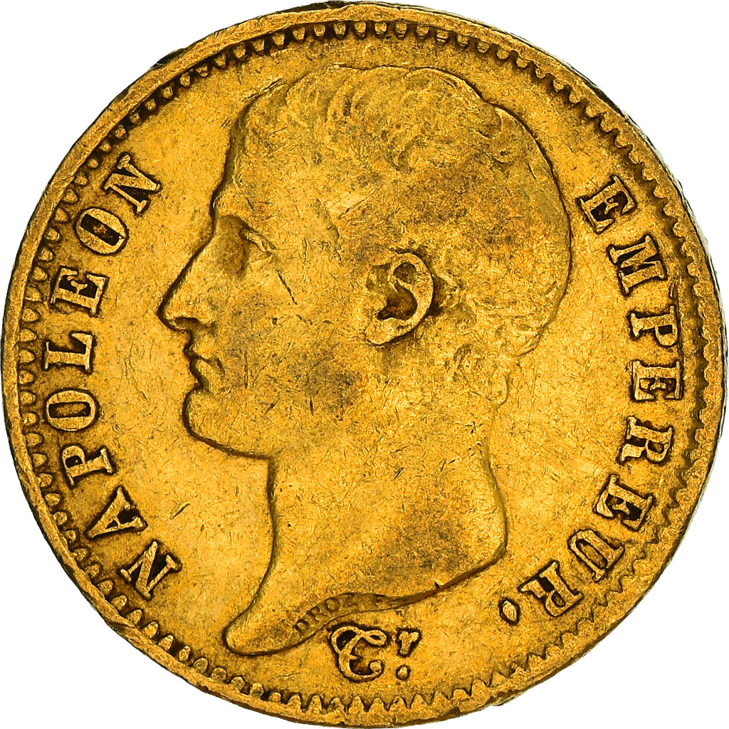 Coin, France, Napoléon I, 20 Francs, 1807, Paris, VF(30-35), Gold, KM:A687.1