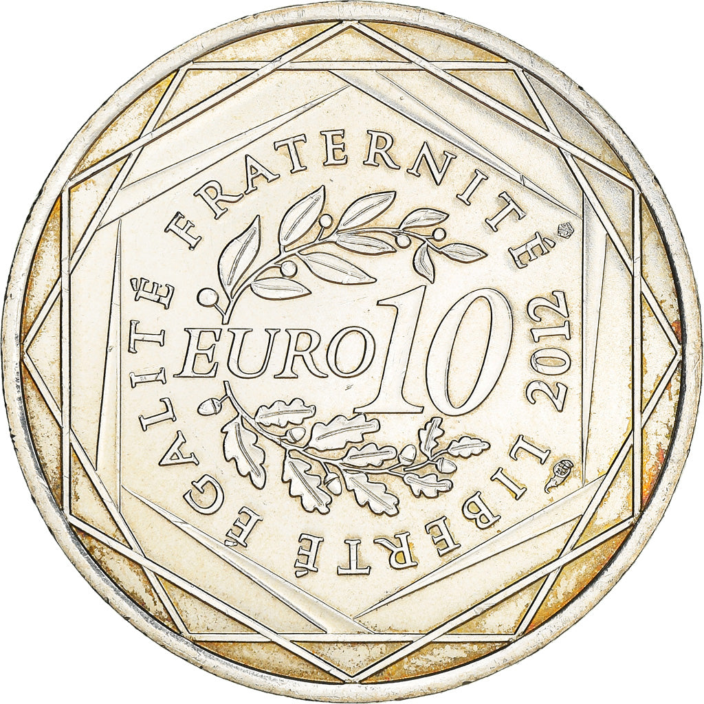 Frankrijk, 10 Euro, Nord-Pas de Calais, 2012, Paris, PR, Zilver, KM:1880