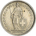 Coin, Switzerland, 1/2 Franc, 1957, Bern, MS(60-62), Silver, KM:23