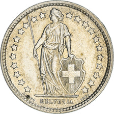 Coin, Switzerland, 1/2 Franc, 1960, Bern, MS(60-62), Silver, KM:23