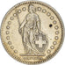 Monnaie, Suisse, 2 Francs, 1944, TTB, Argent, KM:21