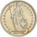 Coin, Switzerland, 2 Francs, 1958, Bern, MS(63), Silver, KM:21