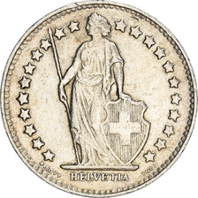 Coin, Switzerland, 1/2 Franc, 1948, Bern, VF(30-35), Silver, KM:23