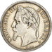 Coin, France, Napoleon III, 2 Francs, 1866, Strasbourg, VF(20-25), Silver