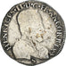 Moneta, Francia, Henri II, 1/2 Teston, 1556, Bayonne, B+, Argento, Sombart:4560