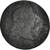 Coin, France, Louis XV, 1/2 Sol, 1721, Reims, F(12-15), Copper, Gadoury:273
