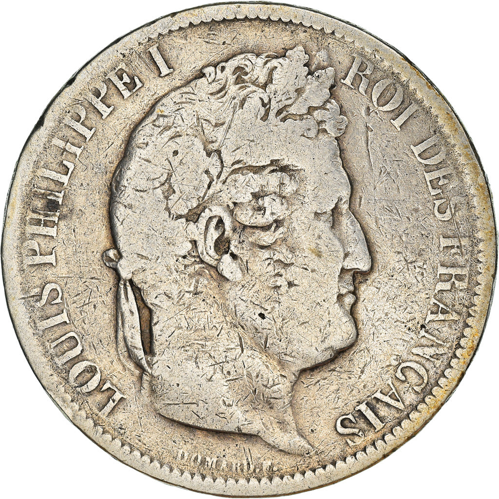 Monnaie, France, Louis-Philippe, 5 Francs, 1831, Rouen, TB, Argent