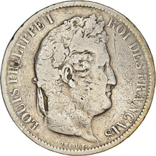 Monnaie, France, Louis-Philippe, 5 Francs, 1831, Rouen, TB, Argent