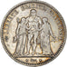 Moneda, Francia, Hercule, 5 Francs, 1874, Bordeaux, BC+, Plata, KM:820.2
