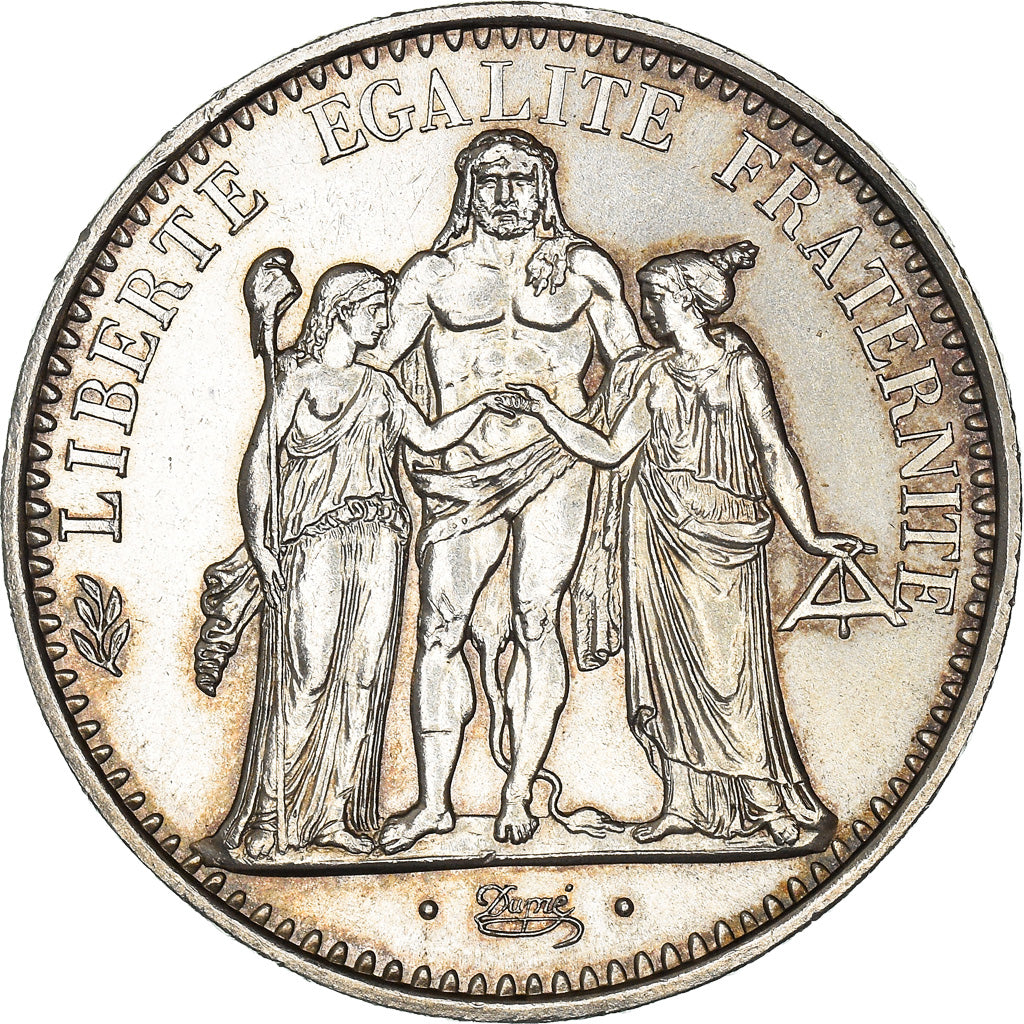 Münze, Frankreich, Hercule, 10 Francs, 1970, Paris, VZ, Silber, KM:932