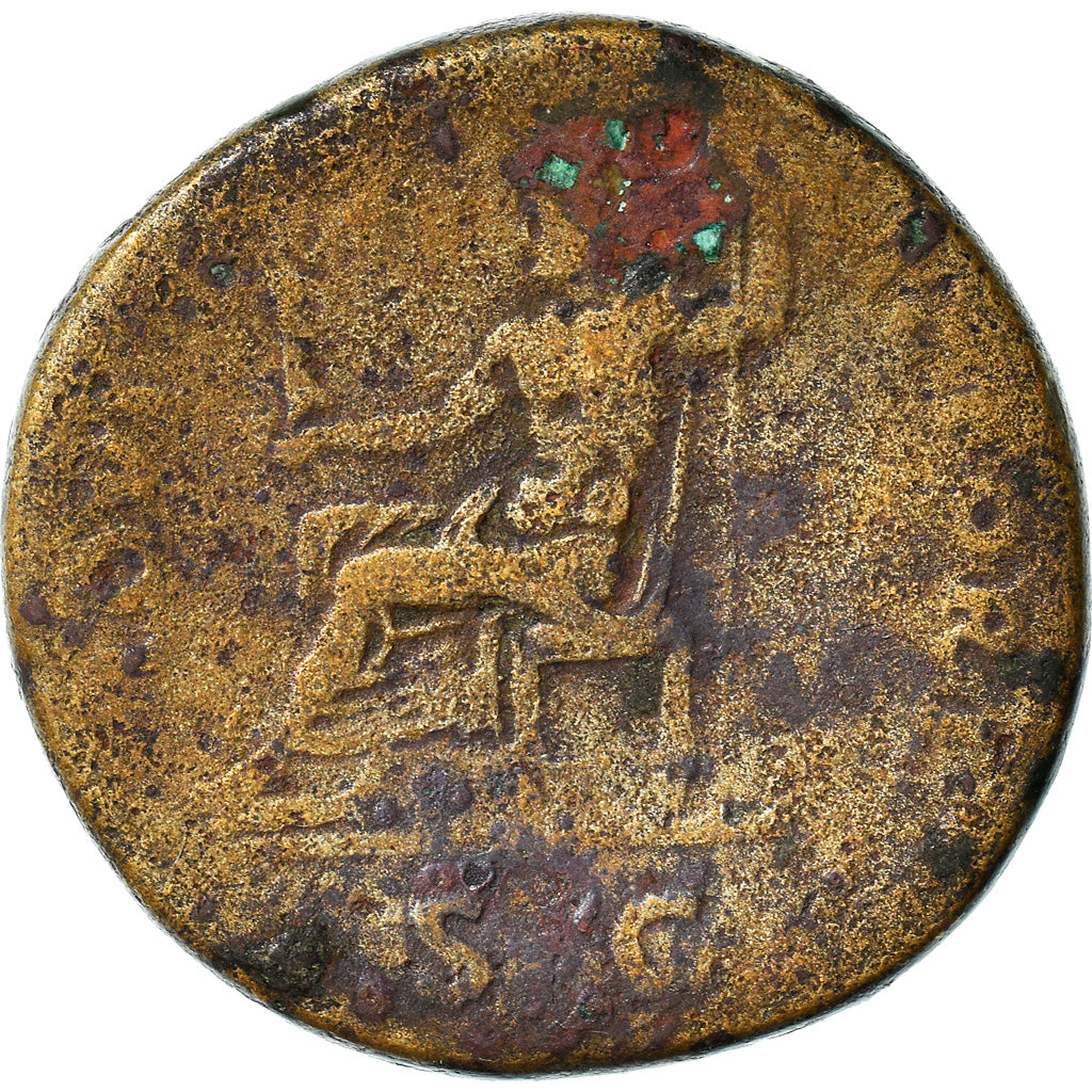 Coin, Domitian, Sestertius, 92-94, Rome, VF(20-25), Bronze, RIC:751