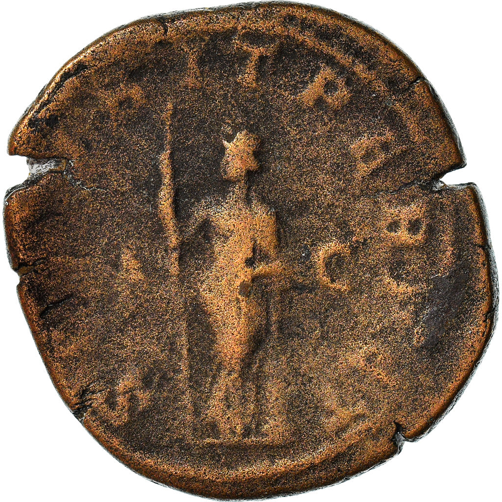 Moneta, Gordian III, Sesterzio, 243-244, Rome, MB, Bronzo, RIC:335a