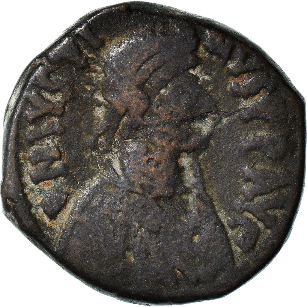 Coin, Justin I, Follis, 518-527, Constantinople, VF(20-25), Copper, Sear:62