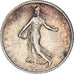 Coin, France, Semeuse, Franc, 1920, Paris, AU(50-53), Silver, KM:844.1