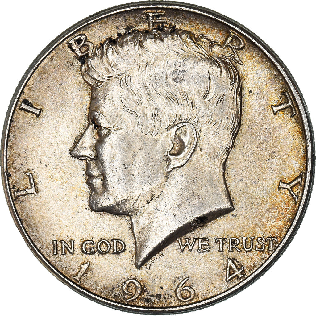 Coin, United States, Kennedy Half Dollar, Half Dollar, 1964, Philadelphia
