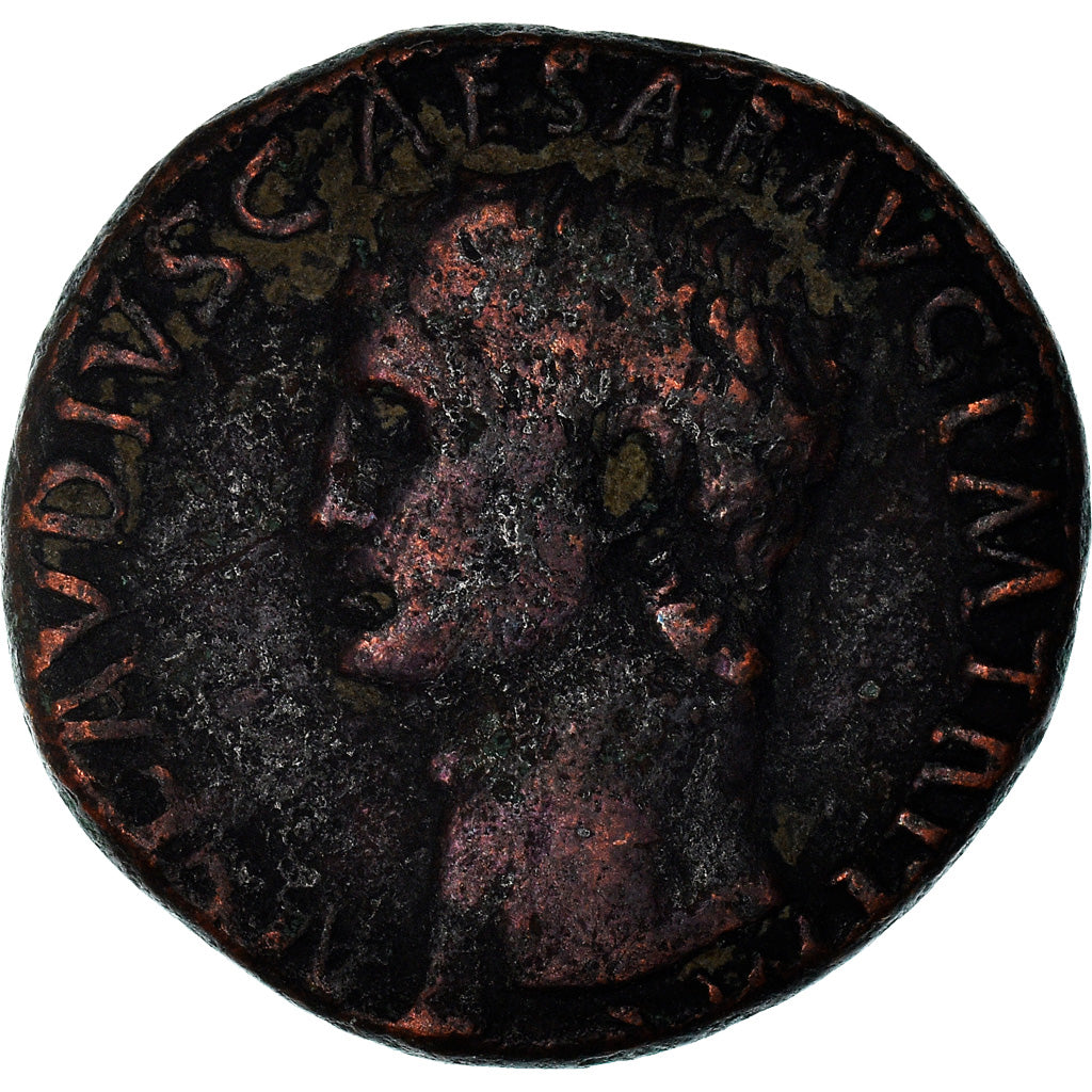 Munten, Claudius, As, 41-50, Rome, FR+, Bronzen, RIC:95