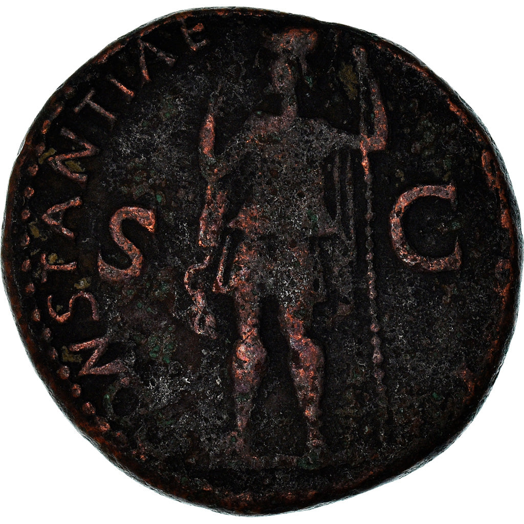 Munten, Claudius, As, 41-50, Rome, FR+, Bronzen, RIC:95