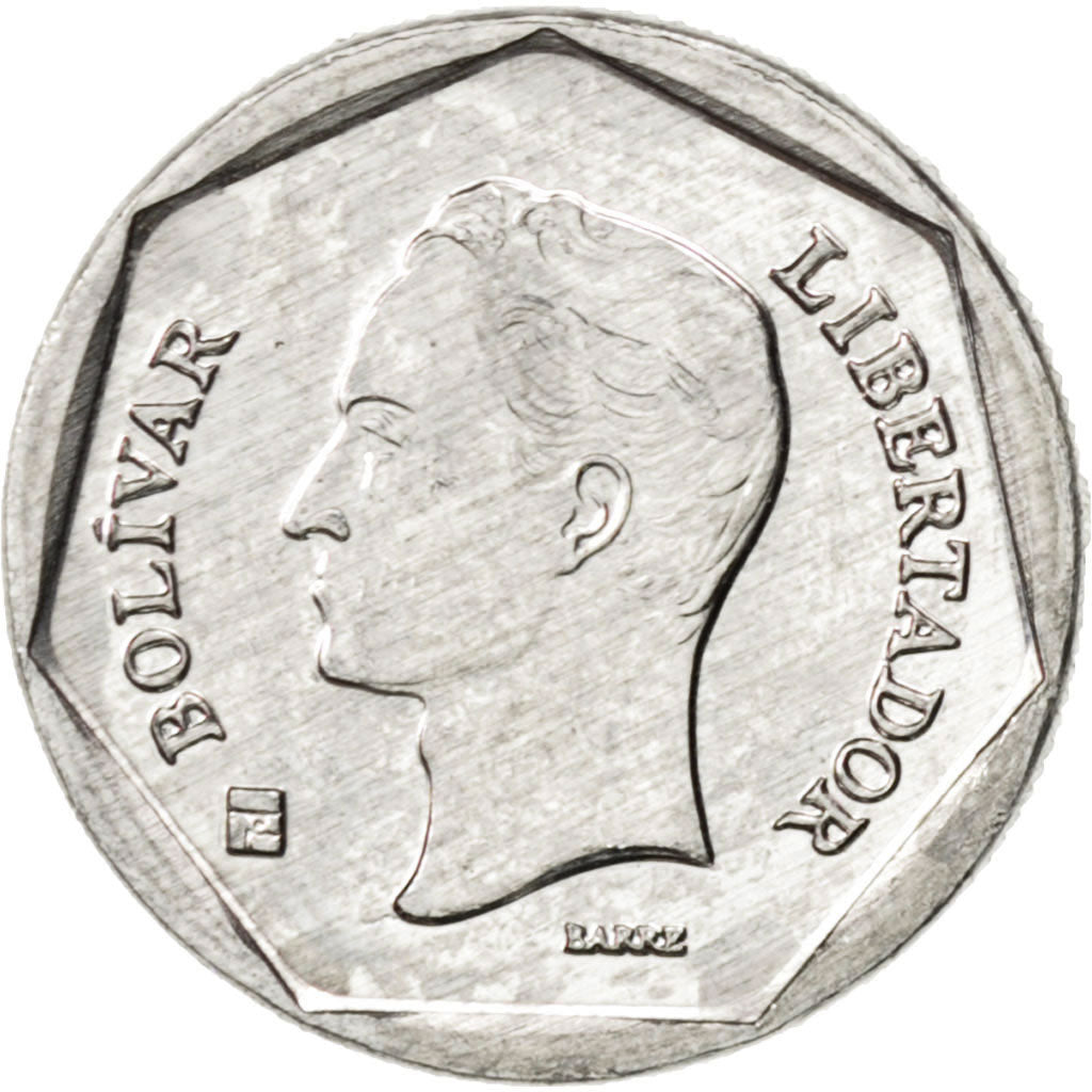 VENEZUELA, 10 Bolivares, 2002, Maracay, KM #80a, MS(63), Aluminum-Zinc, 16.92,..