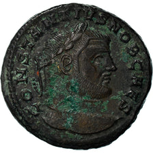 Coin, Constantius I, Follis, 295, Siscia, EF(40-45), Bronze, RIC:90a