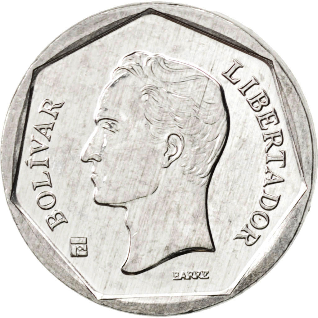 VENEZUELA, 20 Bolivares, 2004, Maracay, KM #81a.2, MS(63), Aluminum-Zinc, 20,...