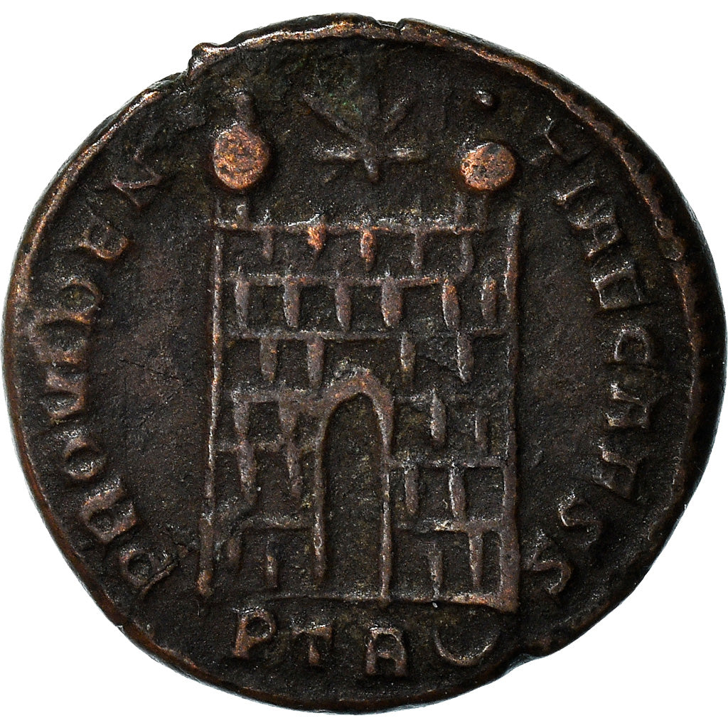 Moneta, Crispus, Follis, 326, Trier, EF(40-45), Brązowy, RIC:477