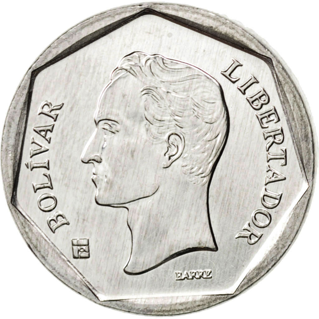 VENEZUELA, 20 Bolivares, 2004, Maracay, KM #81a.2, MS(63), Aluminum-Zinc, 20,...