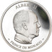Monaco, medaglia, Prince Albert II, 2005, FDC, Argento