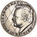 Monaco, Medaille, Prince Rainier III, 1974, UNC-, Zilver