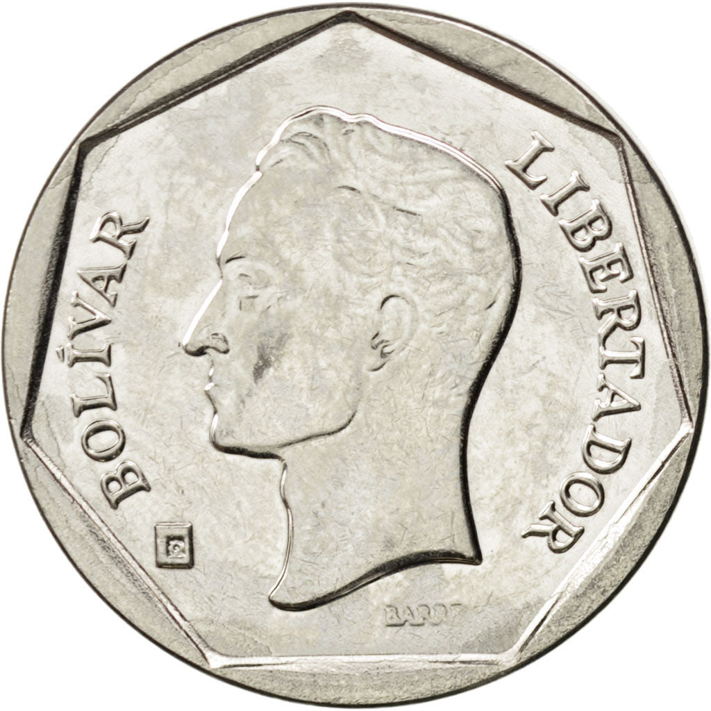 VENEZUELA, 100 Bolivares, 2004, Maracay, KM #83, MS(63), Nickel Clad Steel, 25,.