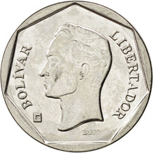 VENEZUELA, 100 Bolivares, 2004, Maracay, KM #83, MS(63), Nickel Clad Steel, 25,.