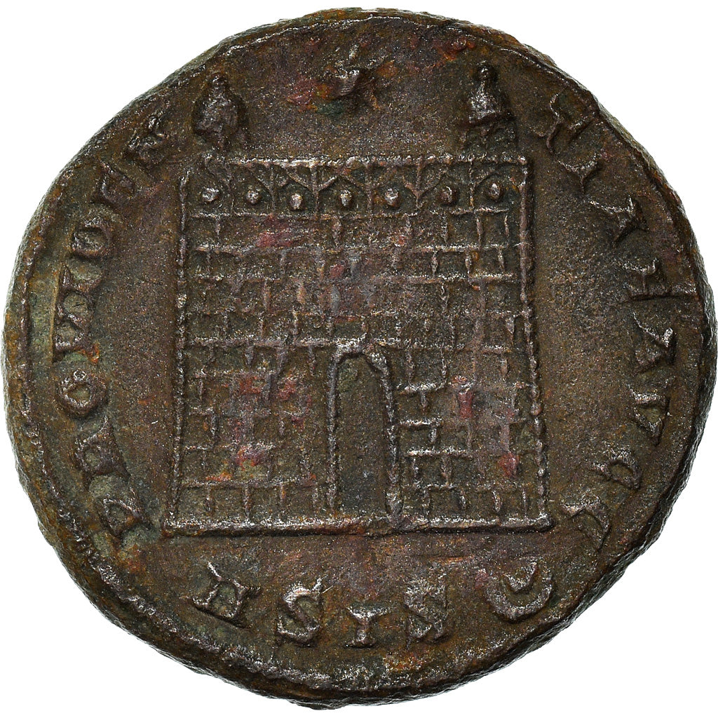 Coin, Constantine I, Follis, 328-329, Siscia, EF(40-45), Bronze, RIC:215