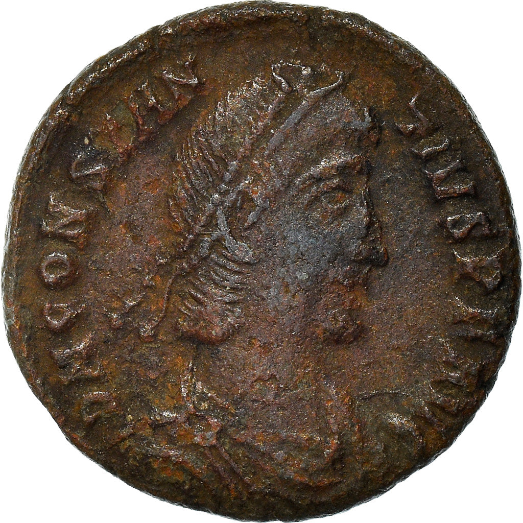 Coin, Constantius II, Follis, 351-361, Kyzikos, EF(40-45), Bronze, RIC:110
