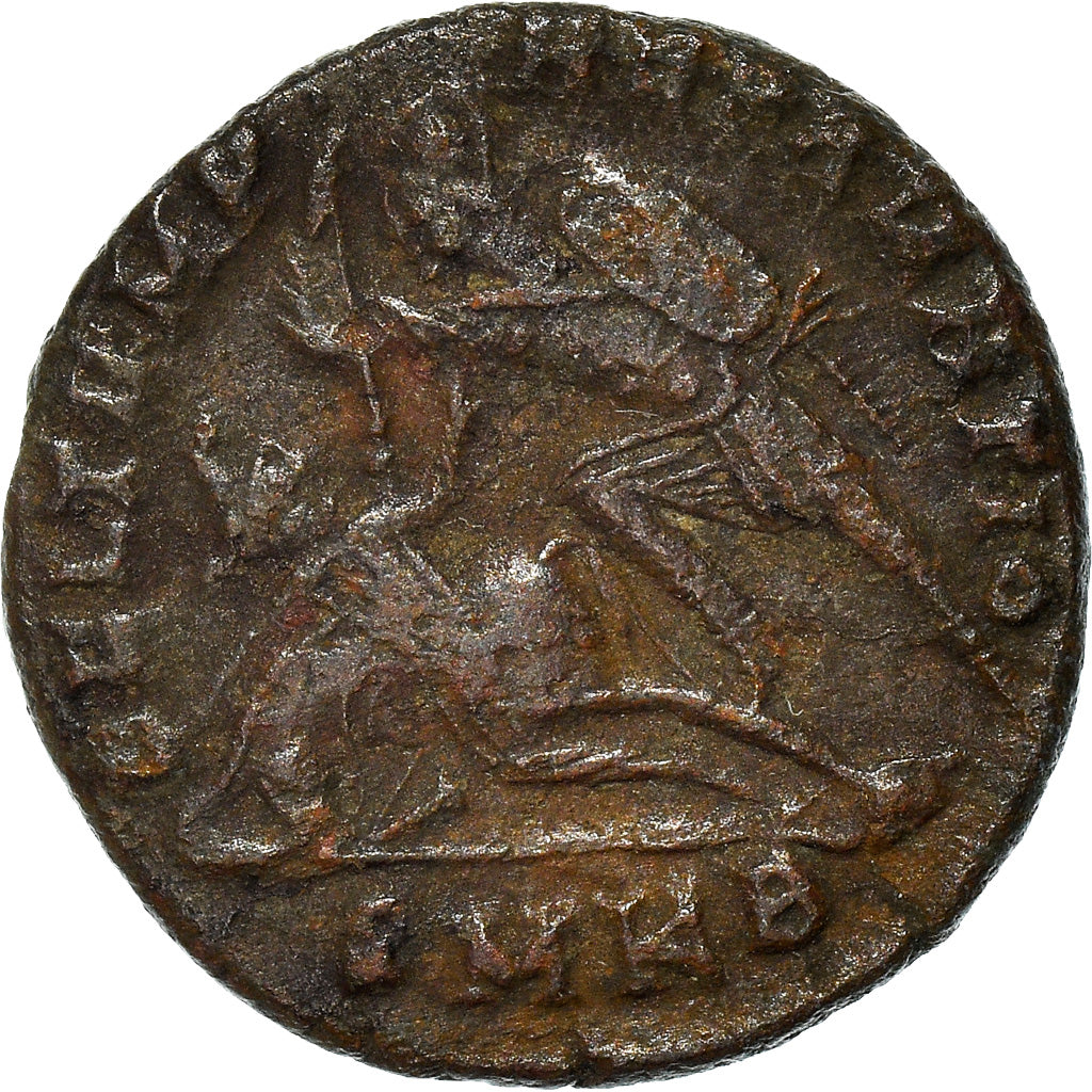 Coin, Constantius II, Follis, 351-361, Kyzikos, EF(40-45), Bronze, RIC:110