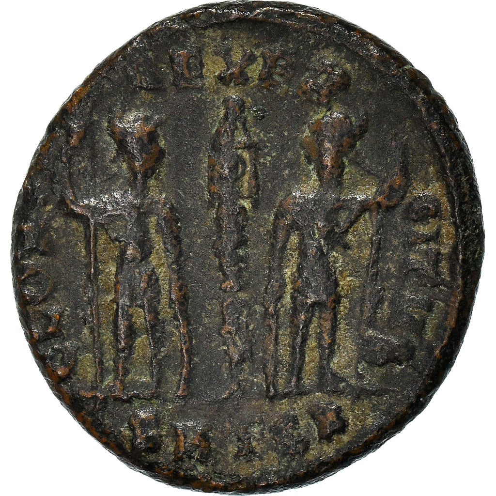 Coin, Constantius II, Follis, 337-340, Thessalonica, VF(20-25), Bronze, RIC:56
