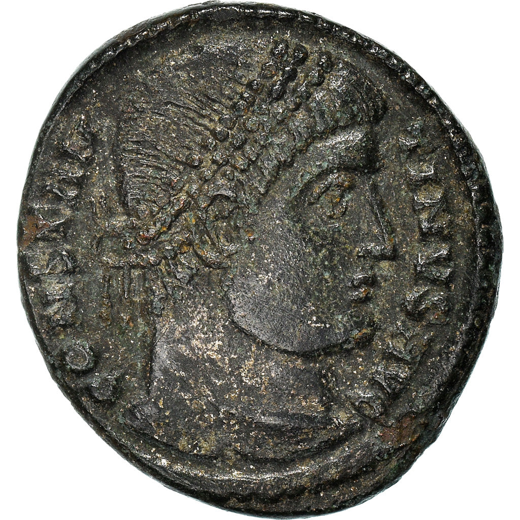 Coin, Constantine I, Follis, 328-329, Nicomedia, EF(40-45), Bronze, RIC:153
