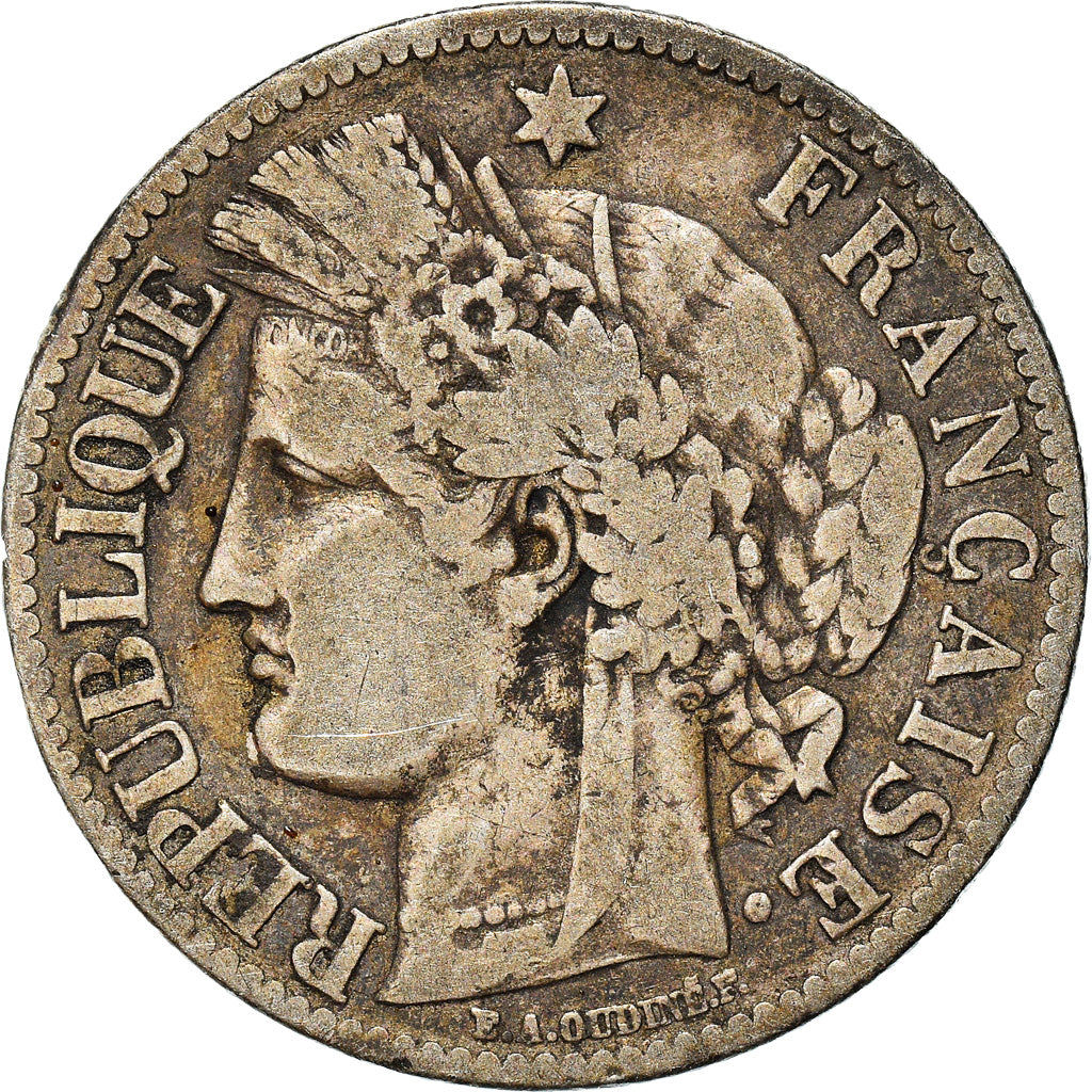 Monnaie, France, Cérès, 2 Francs, 1881, Paris, TB+, Argent, Gadoury:530a