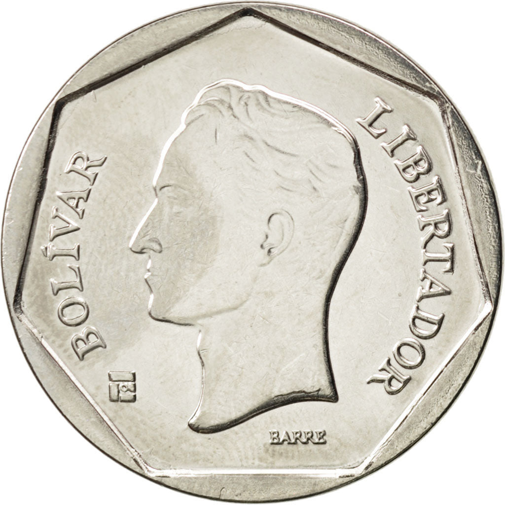 VENEZUELA, 500 Bolivares, 2004, Maracay, KM #94, MS(63), Nickel Plated Steel,...