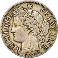 Coin, France, Cérès, 2 Francs, 1881, Paris, EF(40-45), Silver, KM:817.1