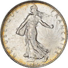 Münze, Frankreich, Semeuse, 2 Francs, 1920, Paris, VZ+, Silber, KM:845.1