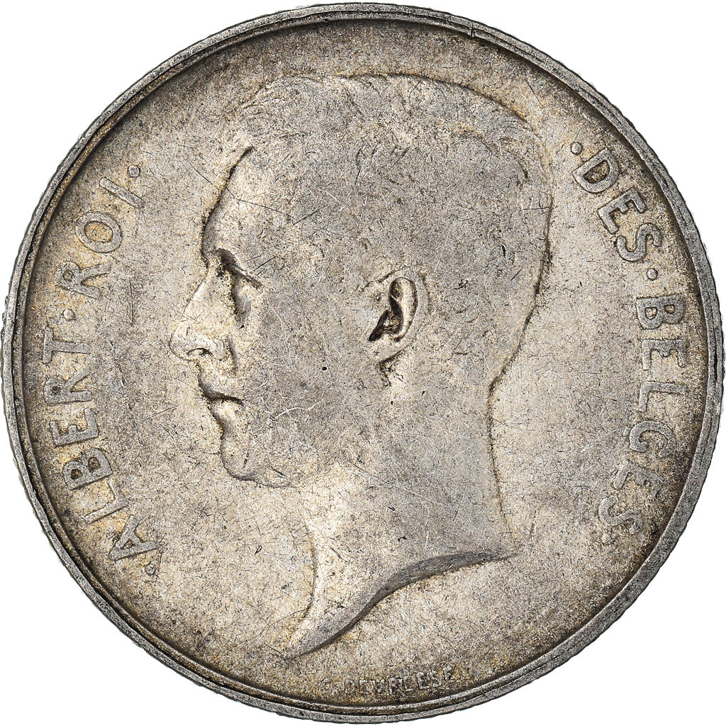 Coin, Belgium, 2 Francs, 2 Frank, 1911, VF(30-35), Silver, KM:74