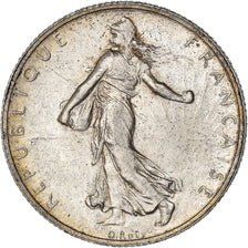 Moneta, Francia, Semeuse, 2 Francs, 1918, Paris, SPL, Argento, KM:845.1